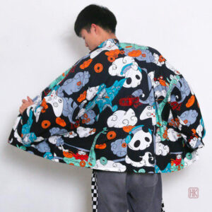 Kimono panda pour une touche originale au style masculin