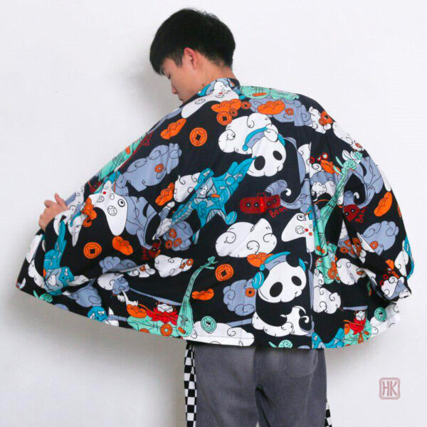 Kimono panda pour une touche originale au style masculin