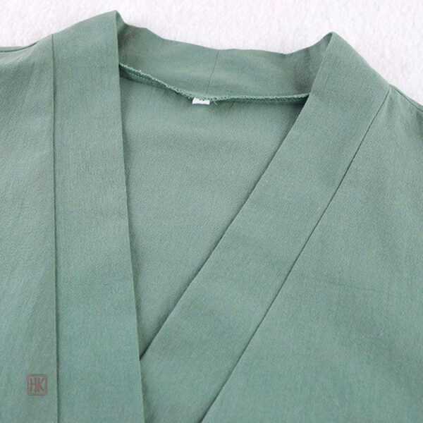 Peignoir kimono confortable en tissu respirant