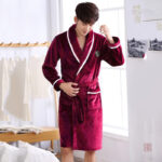 Kimono peignoir homme hiver confortable et élégant