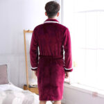Peignoir kimono homme pour les soirées fraîches d'hiver