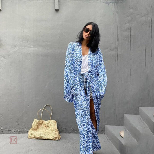 Kimono fluide pour un look estival