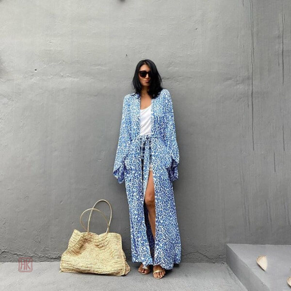 Kimono de plage décontracté pour femme