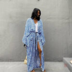 Kimono en tissu léger pour journées ensoleillées