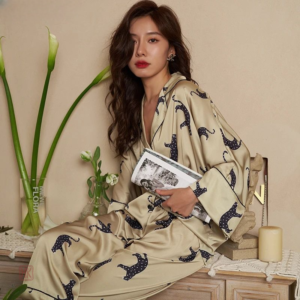 Pyjama kimono élégant, parfait pour un confort à la maison