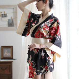 Ensemble de nuit kimono confortable
