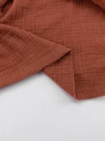 Kimono à manches longues en rose pastel