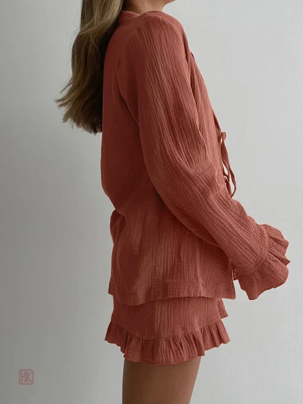 Kimono léger pour un sommeil confortable
