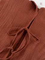 Kimono rose, idéal pour les soirées relaxantes