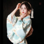 Robe de Mariée Japonaise en Soie
