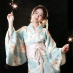 Kimono Femme pour Cérémonie Nuptiale