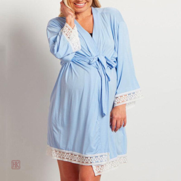 Robe kimono légère pour future maman