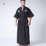 Kimono homme style samouraï élégant