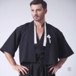 Kimono traditionnel japonais pour homme