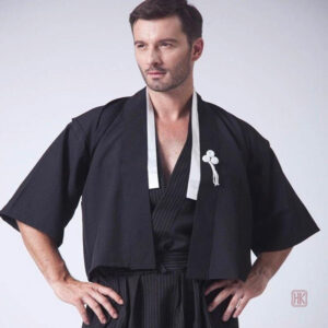 Kimono traditionnel japonais pour homme