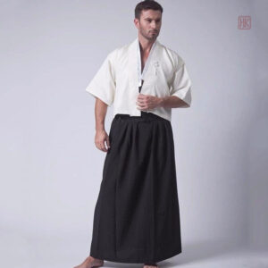 Kimono élégant pour hommes, style samouraï