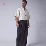 Mode japonaise masculine, kimono samouraï