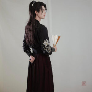 Vêtement de cosplay homme avec design de kimono samouraï