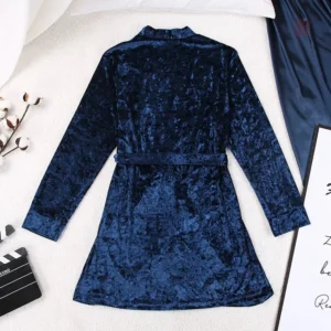 Peignoir kimono doux, parfait pour les soirées cocooning