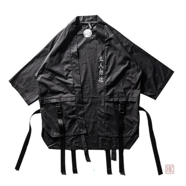 Veste kimono tendance, samouraï, parfait pour un style urbain