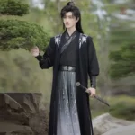 Vêtement traditionnel revisité pour homme, style japonais