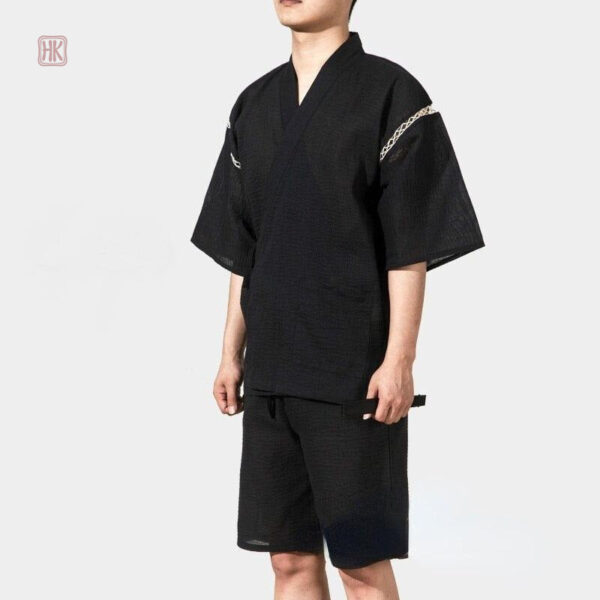 kimono-style-yukata-homme-1 Kimono homme style yukata en tissu léger