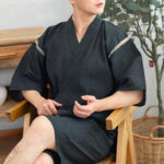 Yukata masculin, parfait pour les soirées décontractées