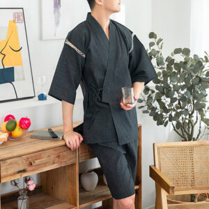 Vêtement de nuit kimono homme, confort et élégance