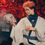 Kimono homme avec design inspiré de Sukuna