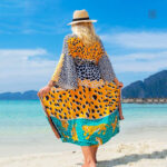 Kimono élégant avec design tigre