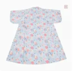 Robe kimono moderne avec impression florale