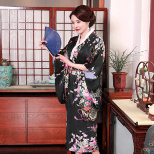Vêtement traditionnel japonais, kimono pour femme chic