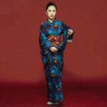 Kimono traditionnel japonais pour femme