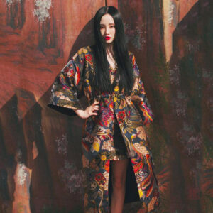 Kimono élégant inspiré de la culture japonaise
