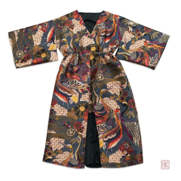 Mode femme : kimono avec design traditionnel japonais