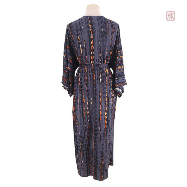 Kimono noir pour femme, confort et élégance réunis