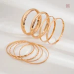 Bracelets élégants en acier inoxydable, parfaits pour tous les looks
