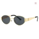 Lunettes ovales stylées, accessoire mode féminin