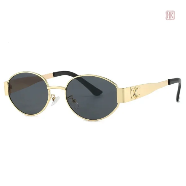 Lunettes ovales stylées, accessoire mode féminin