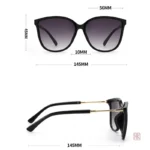 Accessoire de mode solaire femme, modèle papillon chic