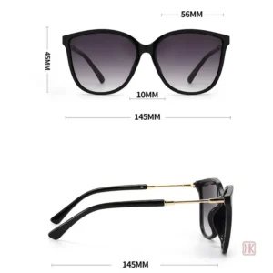 Accessoire de mode solaire femme, modèle papillon chic