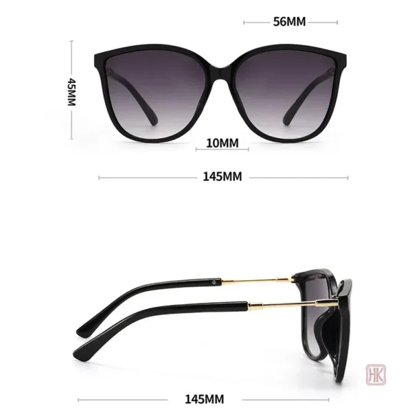 Accessoire de mode solaire femme, modèle papillon chic