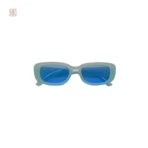 Lunettes de soleil rectangulaires colorées tendance pour femmes