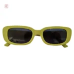 Lunettes de soleil élégantes pour femmes, forme rectangulaire moderne