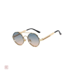 Lunettes de soleil rondes vintage pour femme