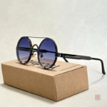 Lunettes rondes élégantes pour l'été