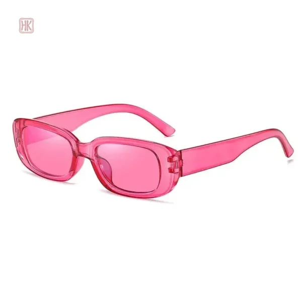 Lunettes de soleil modernes avec monture transparente