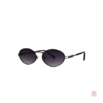 Lunettes ovales vintage pour femme