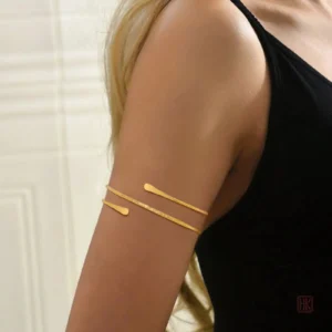 Manchette minimaliste élégante pour bras femme tendance