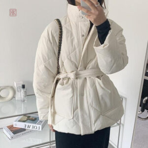 Manteau Blanc Élégant pour Femme